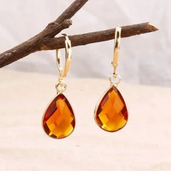 ⭐️❤️ FREE Tear Rain Drop Boho Peasant Hipster Hippie Chic Party Classy Earrings - Picture 1 of 9